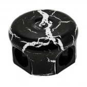 Распределительная коробка малая D78 черный камень 33028 (KM) Lindas