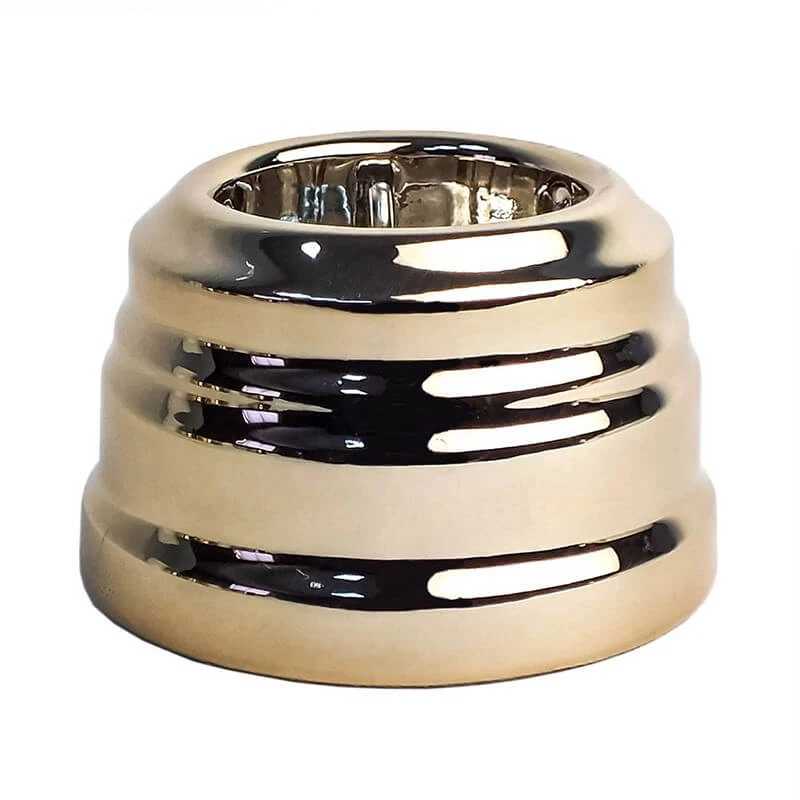 Ретро розетка с заземлением Grande Metallic медь, KGS-9CM Edisel