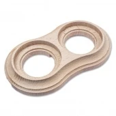 Рамка 2 местная, натурэль, восьмерка BF1/8-620-10 BIRONI