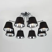 Потолочная люстра в стиле лофт Koby 70063/8 хром ЕВРОСВЕТ