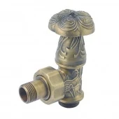 Ретро вентиль регулирующий угловой для радиатора 3/4" латунь V167120MA Сarlo Poletti