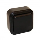 Ретро выключатель Лофт Винтаж черный, RE-LVV1Bl Р-Электро одноклавишный