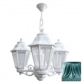 Ретро светильник уличный подвесной Sichem Anna, медь античная, E22.120.S30.VXF1R Fumagalli