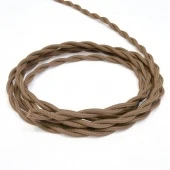 Витой интернет кабель UTP Cat.5E, 2*2*0.5 бежевый 60253 Lindas