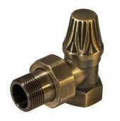 Ретро вентиль запорный угловой для радиатора 3/4" латунь v6723/4 RETRO style