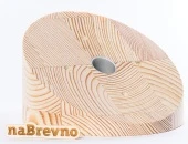 Накладка на скошенный потолок D155, 0.L4-25-S сосна, угол 25 градусов naBrevno