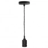 Лофт светильник подвесной с кольцом 058-216 черный матовый SUN-LUMEN