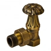 Ретро вентиль регулирующий угловой для радиатора 3/4" латунь v6713/4 RETRO style
