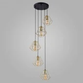 Подвесной светильник в стиле лофт 2576 Diamond Gold TK Lighting