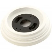 Рамка 1 местная, овал, белый 408-202Б Sun-Lumen