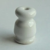 Кабельный изолятор "Орбита-1" белый, И02.00 DerevFarfor