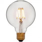 Ретро лампа светодиодная G95 4C2, E27, золотая, 056-779a Sun Lumen