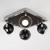 Потолочный светильник в стиле лофт Coople, 20056/4 черный ЕВРОСВЕТ