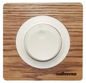 Выключатель светорегулятор, дуб в масле+бежевый, ROC1-DO/1E42001301 Ruwel