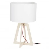 Лофт светильник настольный Across, натуральное дерево, 5690 Nowodvorski