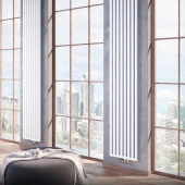 Дизайнерский радиатор Piazza 30 - 3000 Mandarino, алюминий