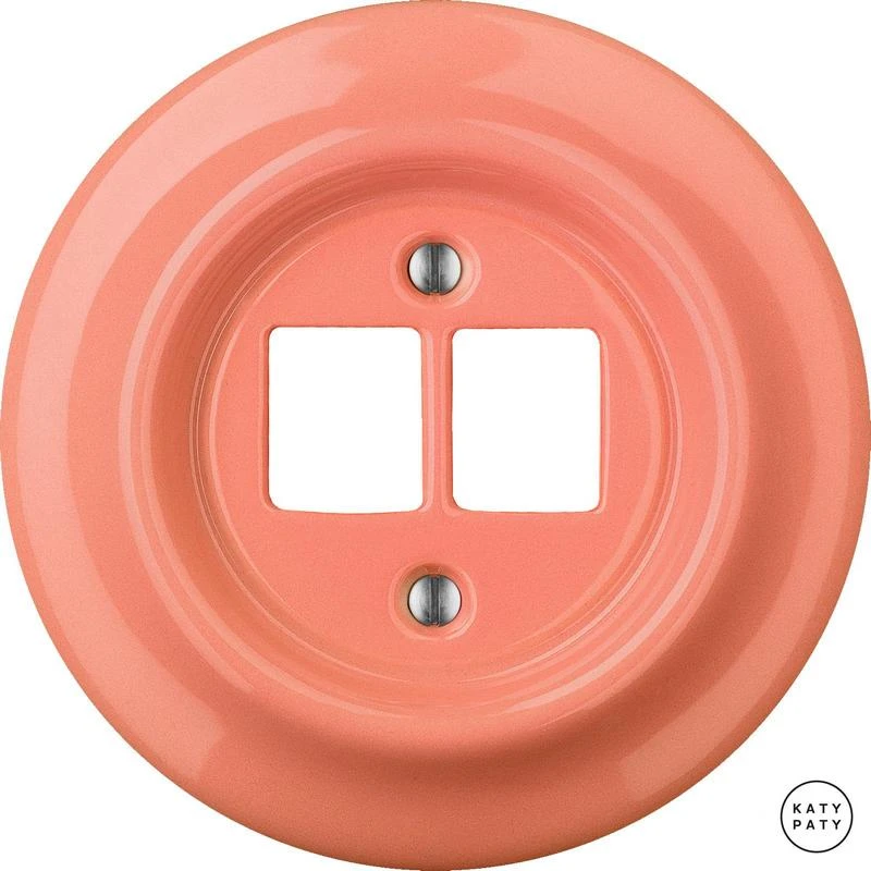 Ретро розетка USB лосось глянцевый PNSAGsUSBw Katy Paty Ретро розетка USB лосось глянцевый PNSAGsUSBw Katy Paty