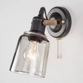 Настенный светильник в стиле лофт Astor, 70111/1 черный ЕВРОСВЕТ