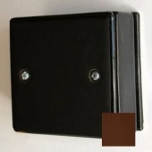 Корпус распределительной коробки ретро темно-коричневый, N011.01.03 DerevFarfor, серия МонолитБрус