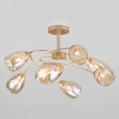Потолочная люстра в стиле лофт Noemi, 30168/8 матовое золото ЕВРОСВЕТ