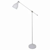 Лофт торшер Braccio, белый, A2054PN-1WH Arte Lamp