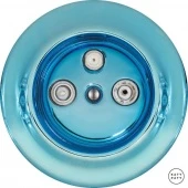 Ретро розетка TV/R/SAT голубой металлик PECAGsTVb Katy Paty