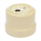 Ретро розетка ТВ слоновая кость 32509 Lindas