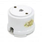 Ретро розетка телефонная, яблоня, OP.TEL.AP Salvador