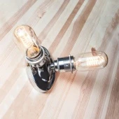 Настенно-потолочный спот в стиле лофт, 76-1ETN+C608N S. Lilley & Son