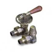 Ретро вентили угловые для радиаторов 1/2" темная бронза 0320-1057Z000 Exemet