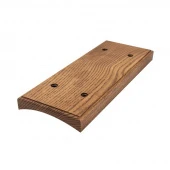 Накладка на бревно 240 мм. 3 местная, ясень в масле, ОММ3-240 DecoWood