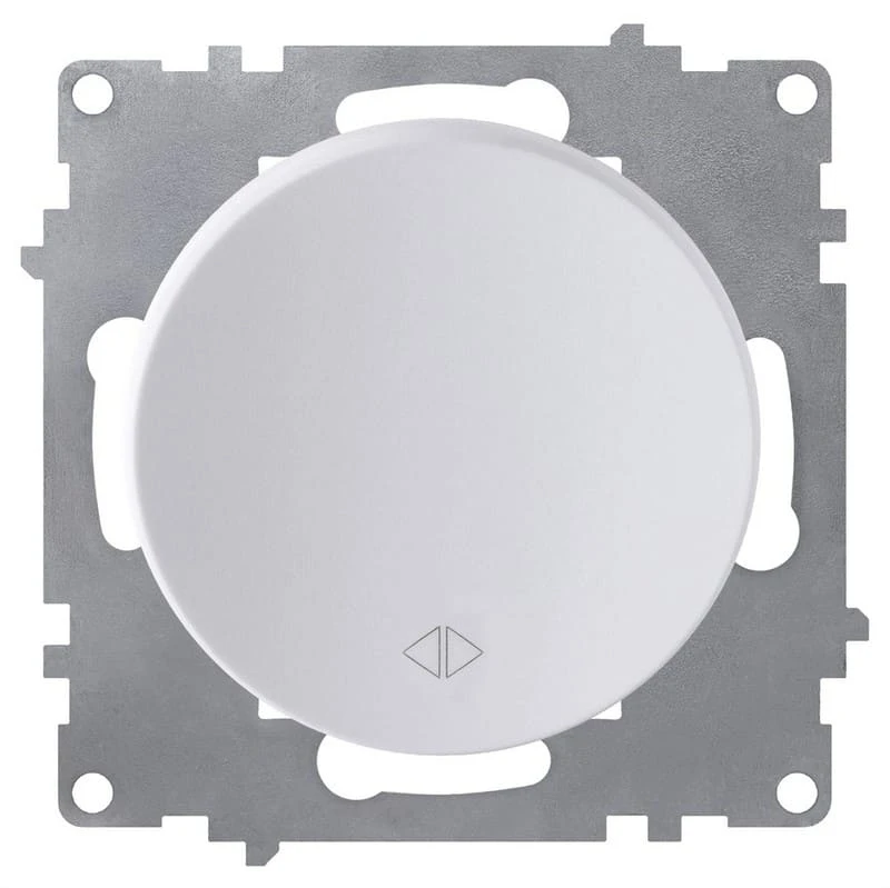 Дизайнерский выключатель, белый, 2172775 OneKeyElectro, одноклавишный проходной Дизайнерский выключатель, белый, 2172775 OneKeyElectro, одноклавишный проходной