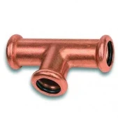 Тройник для труб D22 мм., медь, ТР22б KW
