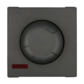 Дизайнерский светорегулятор, черный бархат, 857208-1 LK Studio, серия LK45