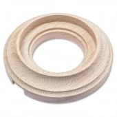 Рамка 1 местная, натурэль, восьмерка BF1/8-610-10 BIRONI