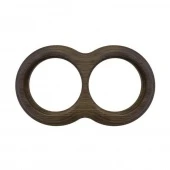 Рамка 2 местная восьмерка дуб зеленый О32ДЗ Salvador