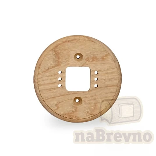 Одиночная накладка на бревно D220 мм., ясень, R+1-220 naBrevno, серия Ретро+ Одиночная накладка на бревно D220 мм., ясень, R+1-220 naBrevno, серия Ретро+