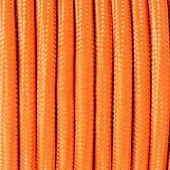 Ретро кабель электрический 2*0.75, оранжевый, Cab.M15 Merlotti cavi