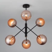 Подвесной светильник в стиле лофт Corte 70057/6 перламутровое золото ЕВРОСВЕТ