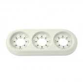 Рамка 3 местная, ЮЛИГ.735212.472 бежевый Bylectrica