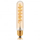 Ретро лампа светодиодная T30-150 S8, E27, золотая, 057-394 Sun Lumen