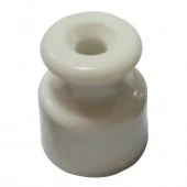 Кабельный изолятор белый РШ-4Пб Пластдеталь