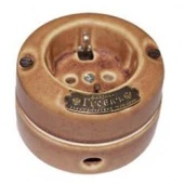 Розетка с заземлением, механизм Legrand, кофе с молоком, 13540И-80 (КсМ) ГусевЪ