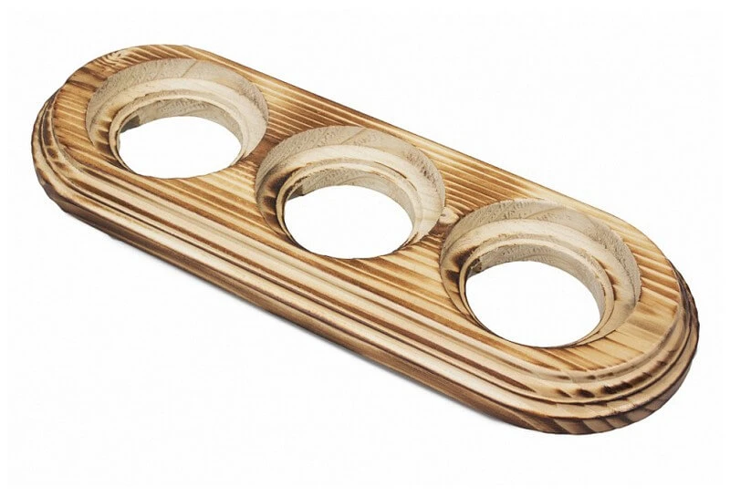 Рамка 3 местная, русский лес, овал, BF1-630-19 BIRONI Рамка 3 местная, русский лес, овал, BF1-630-19 BIRONI