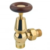 Ретро вентиль регулирующий угловой для радиатора 3/4" латунь V69320D Сarlo Poletti