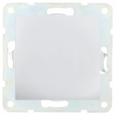 Заглушка с суппортом, серебристый металлик, 868603-1 LK Studio, серия LK60