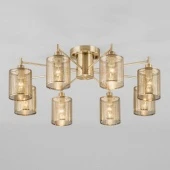 Потолочная люстра в стиле лофт Tela, 70109/8 античная бронза ЕВРОСВЕТ