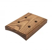 Накладка на бревно 280 мм. 1,5 местная, ясень в масле, ОММ1,5-280 DecoWood