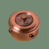 Распаечная коробка D80, Роматти, светлая медь, (трубка D12) RD33-80L-12 Romatti