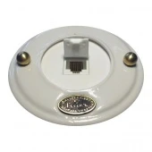 Розетка интернет, механизм Legrand, RJ 45, белый, 09040И-85 ГусевЪ